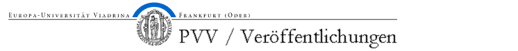Personal- und Vorlesungsverzeichnis